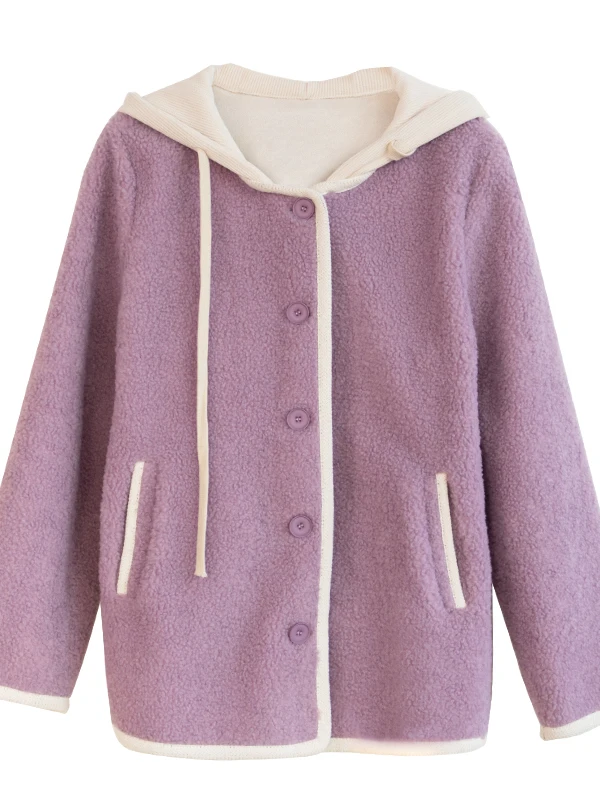 เสื้อกั๊กขนเฟอร์เทียมแบบมีฮู้ด สไตล์ลำลองสำหรับผู้หญิง ผ้ากำมะหยี่เลียนแบบขนแกะ รุ่นใหม่ล่าสุดสำหรับฤดูใบไม้ร่วงและฤดูหนาว เสื้อผู้หญิง