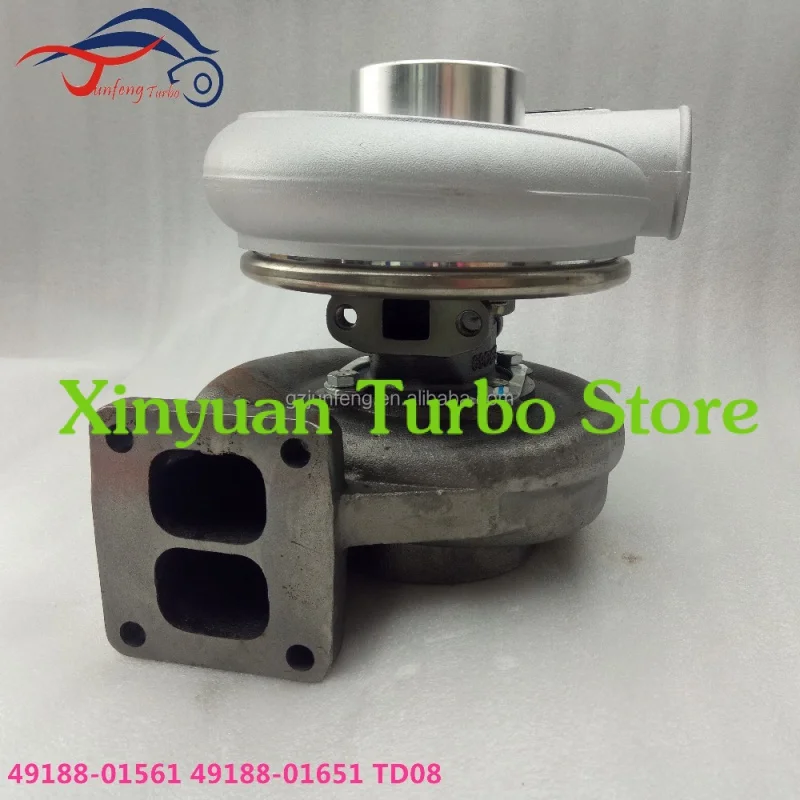 6D24T TD08 49188-01561 49188-01651 Turbo for MFTBC Excavator 6D22T 6D24T Engine