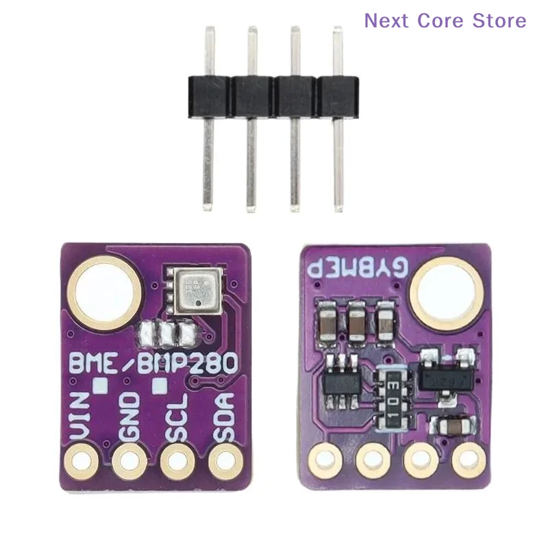 [NC]3in1 BME280-3.3V BMP280-5V Digital Barometric Pressure Altitude Sensor I2C/SPI High Precision Humidity Temperature Module