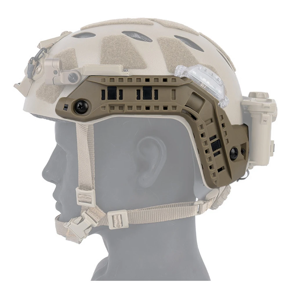 Tactical Fast Helmet ARC Rail Module Integration Outdoor Sports Hunting CS Shooting Airsoft Helmet Mount Accessories Adjustable