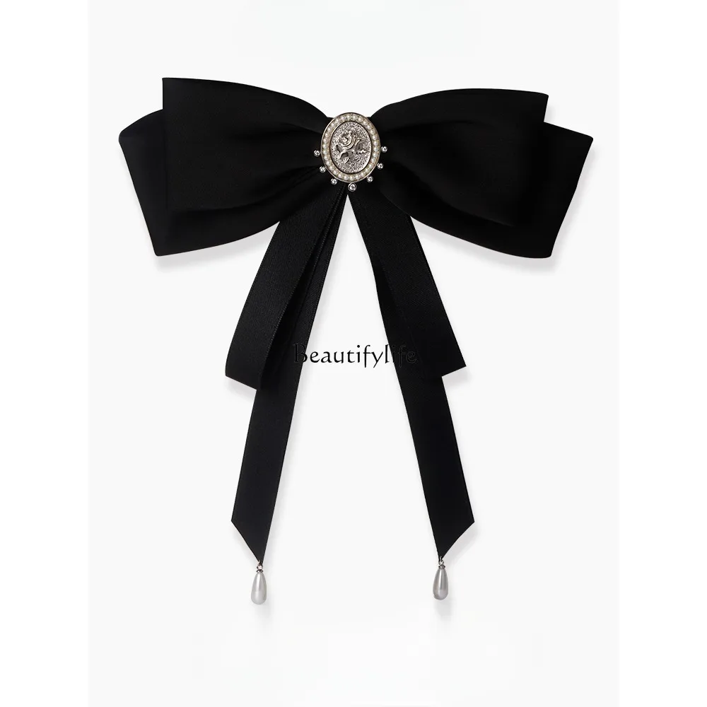 

Bow Rose Ribbon Female Hairpin, High-End Cloth, Hair Accessories