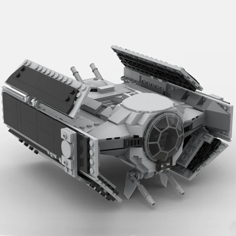 

NEW 558PCS star battle Movie MOC Tied Sentinel interceptor Space fighter DIY creative ideas ChildToy AssemblyPuzzle birthdayGift