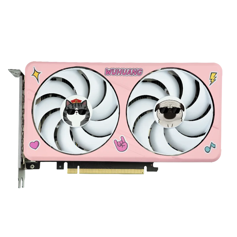 ASL NVIDIA GeForce RTX 4060 8GB GDDR6 128Bit PCI-E 4.0 Brand New Pink Gaming Video Card Graphics Card HDMI-compatible DP For PC