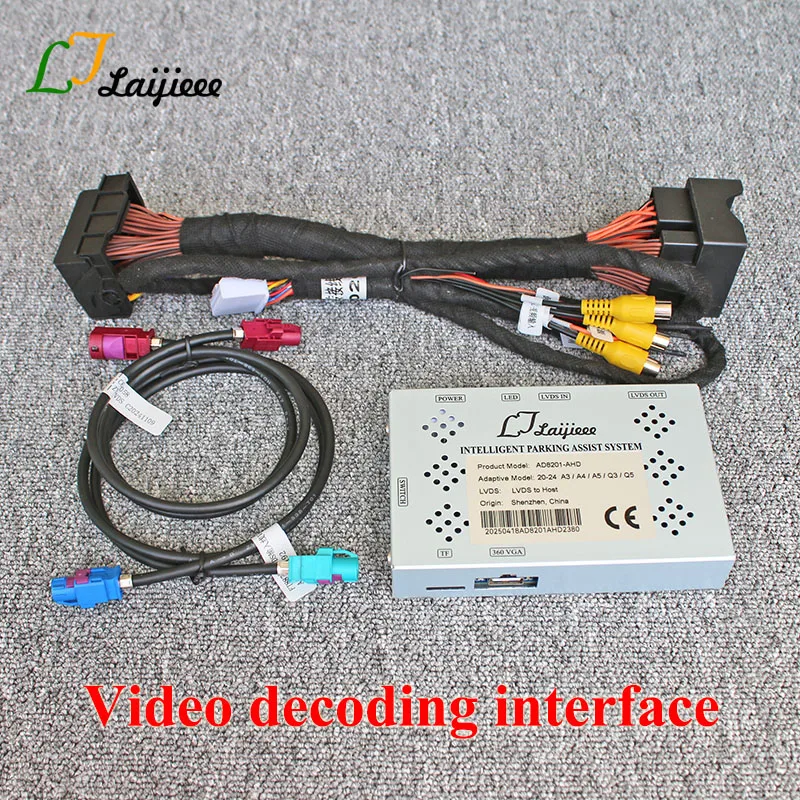 New HD Color Night Vision AHD Backup Reverse Camera for Audi A3 S3 8Y A4 S4 A5 S5 B9 Q3 F3 Q5 YF Original 8