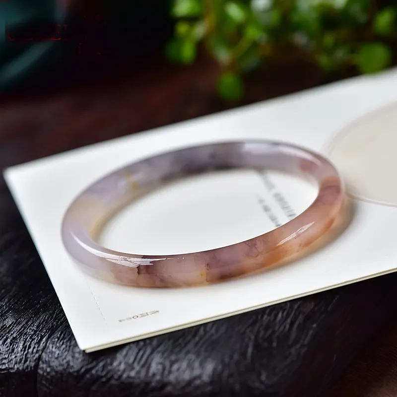 

Elegant Violet Natural Stone Bracelet, Suitable for Daily Wear and Accessories