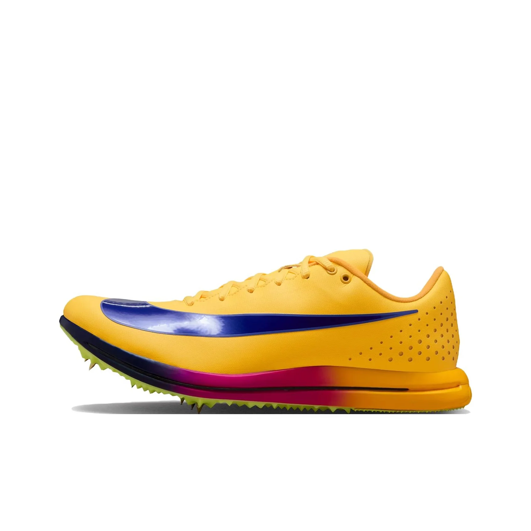 Nike Triple Jump Elite 3 Breathable Low top Running Shoes Unisex Yellow Blue HV6425-800