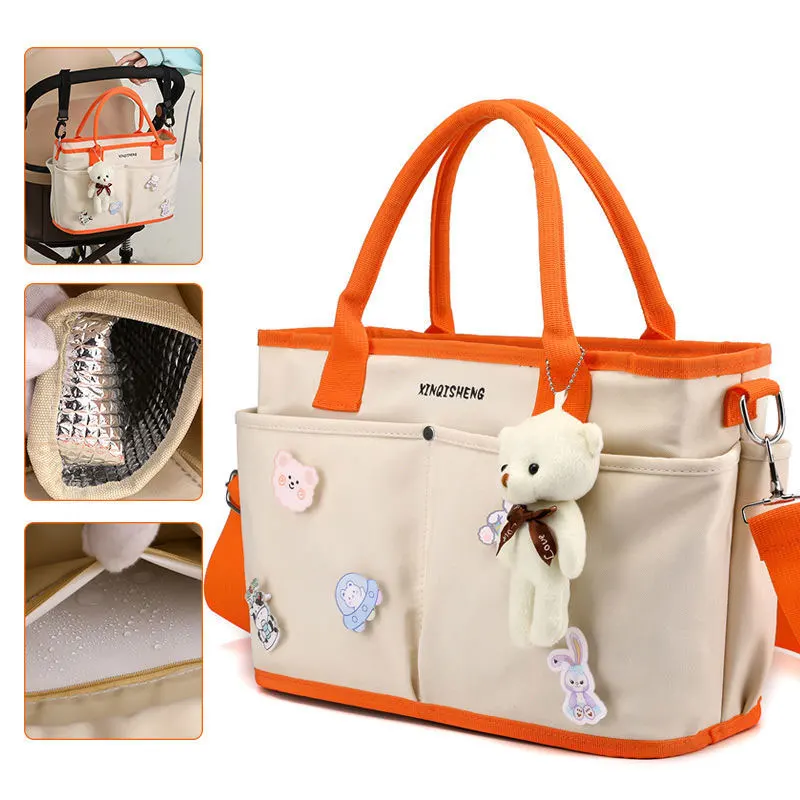 

Baby Nappy Changing Tote Nursing Bag Women's Fashion Large Capacity Diaper Diaper Bag Mummy Maternity Bags for Baby