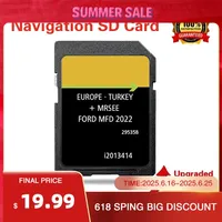 Map Update Sat Nav for Ford Kuga 2012 2015 Software Version MFD 2022 for Ford Europe SD Card