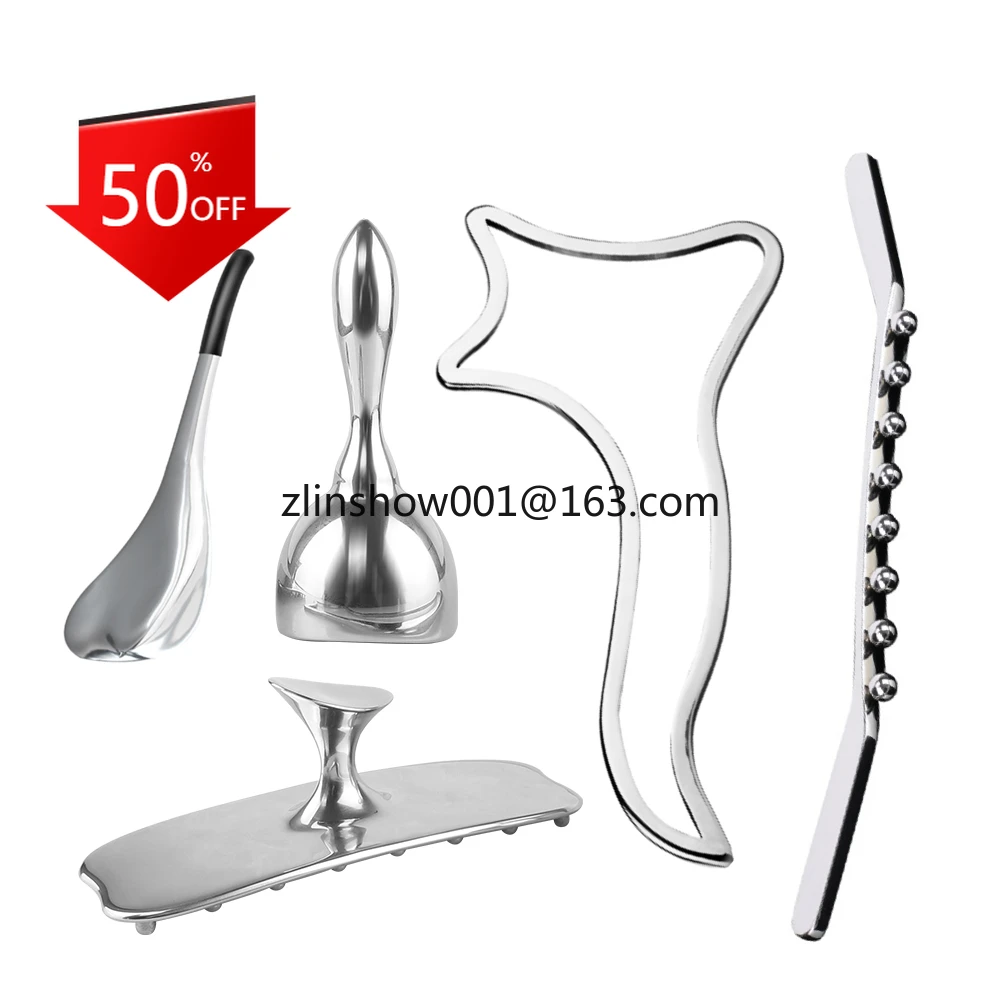 304 Stainless Steel Massager Ice Body sculpting Guasha Metal Therapy Massage Tools Other Massage Products