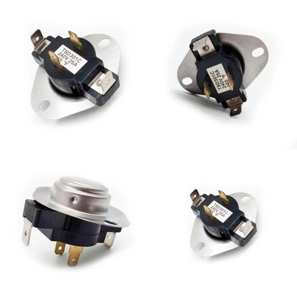 

R9UF Practical Stainless Steel Limit Control Switches for Furnaces and Heaters Replaces Part Number 64TX11 208487 D2341