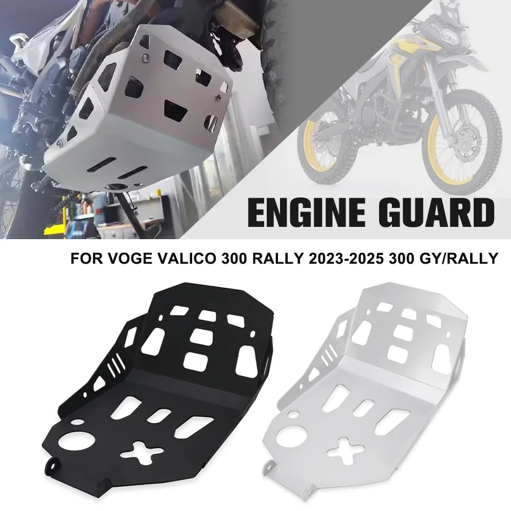 

For Voge Valico 300 Rally 2023 2024 2025 300 GY/RALLY Motorcycle Engine Guard Chassis Cover Skid Plate Belly Pan Protector GY300