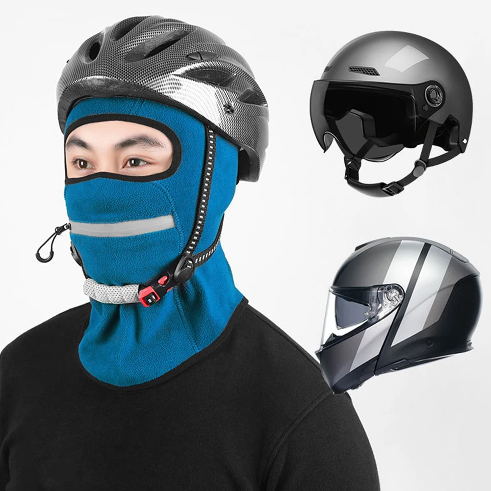 

Unisex Soft Winter Warm Balaclava Motorcycle Full Face Mask Motorbike Cycling Helmet Hood Moto Riding Neck Face Mask Moto Parts