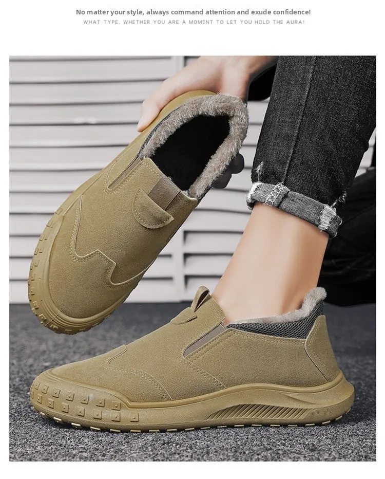 Schneestiefel für Herren 2026 Winter Neuankunft Herren Baumwollschuhe Outdoor-Wanderschuhe Leichte und Bequeme Slipper – Detail 10