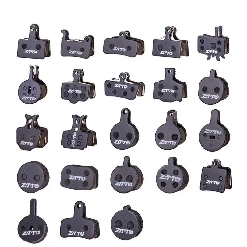 1 Pair Wear Proof Bicycle Hydraulic Brake Pads Copper Alloy Fit Most Mountain Road Bike Common Models