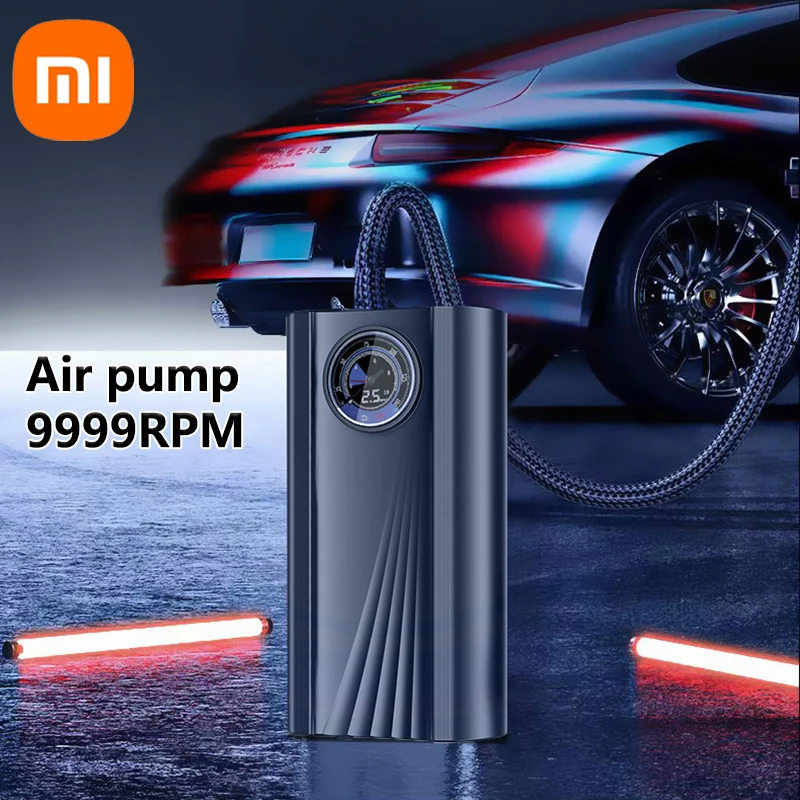 

Xiaomi Air Pump Automotive and Spare Parts Electric Wireless Portable Long-life Air Pump Four-pump High-pressure Fast Inflation