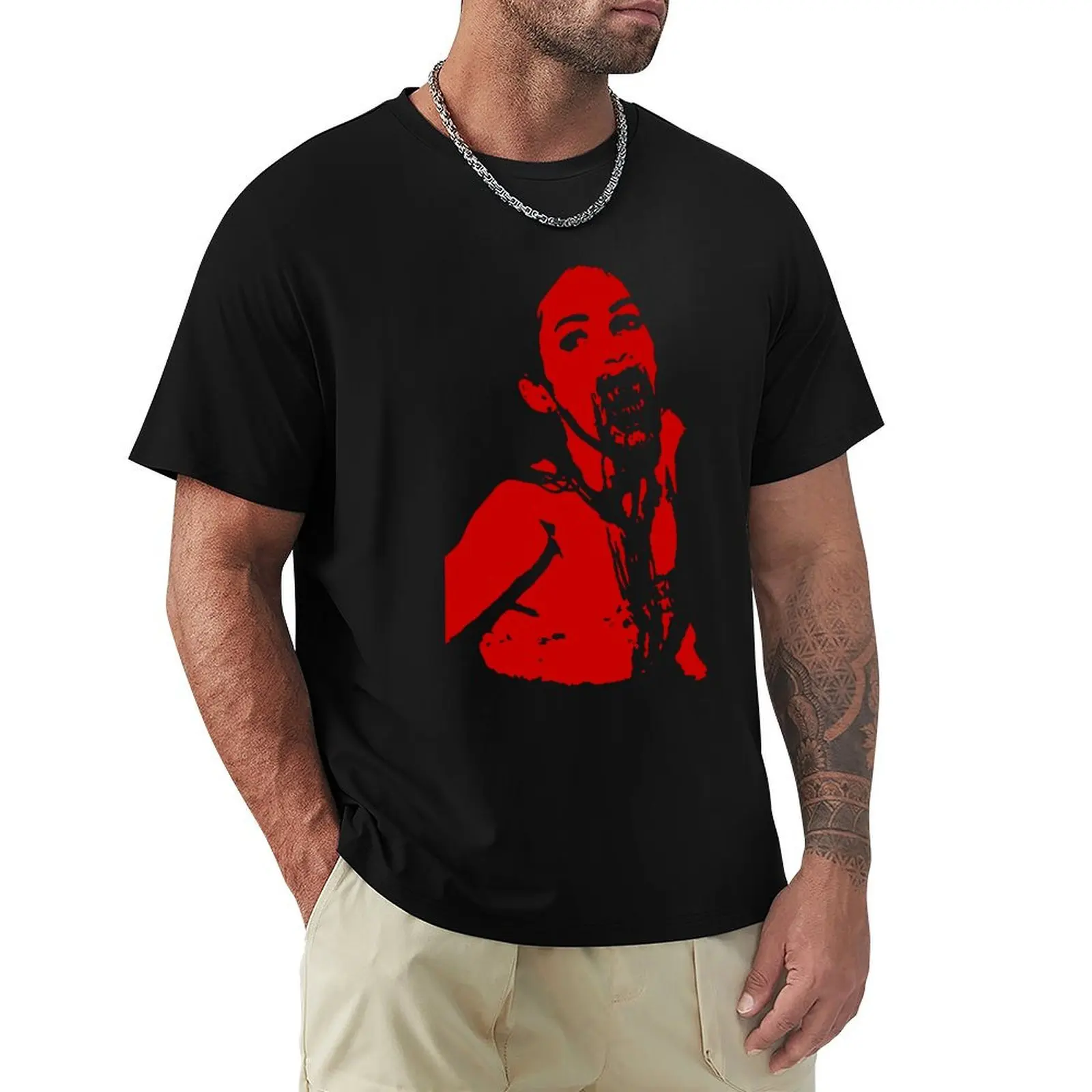 Jennifers Body: Megan Fox Stencil T-Shirt Water Resistant Casual T-Shirt