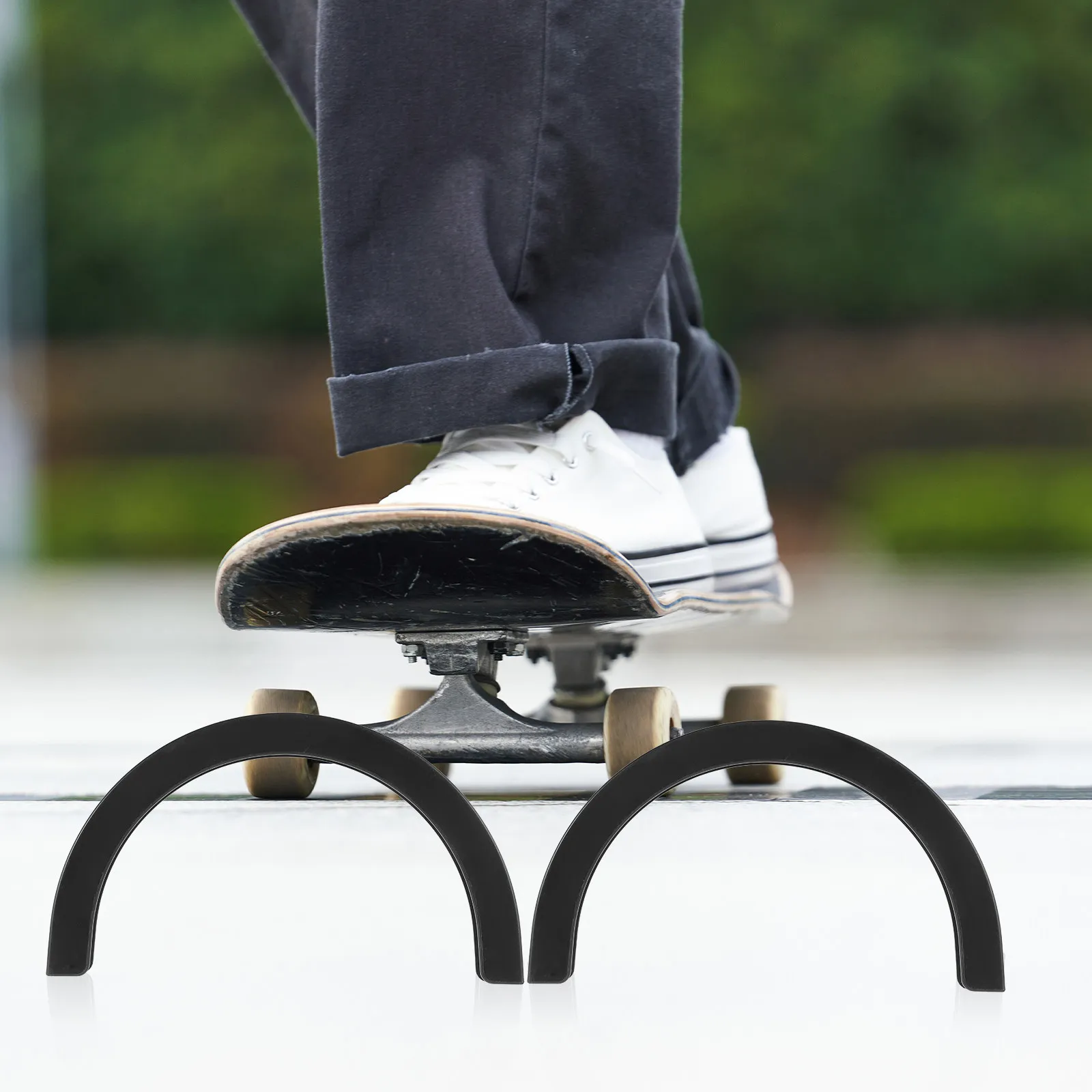 

5Pairs Skateboard Deck Guards U-Shaped Impact Protection Strip Longboard Bumper Shield Wear Resistant Corrosion Proof Edge