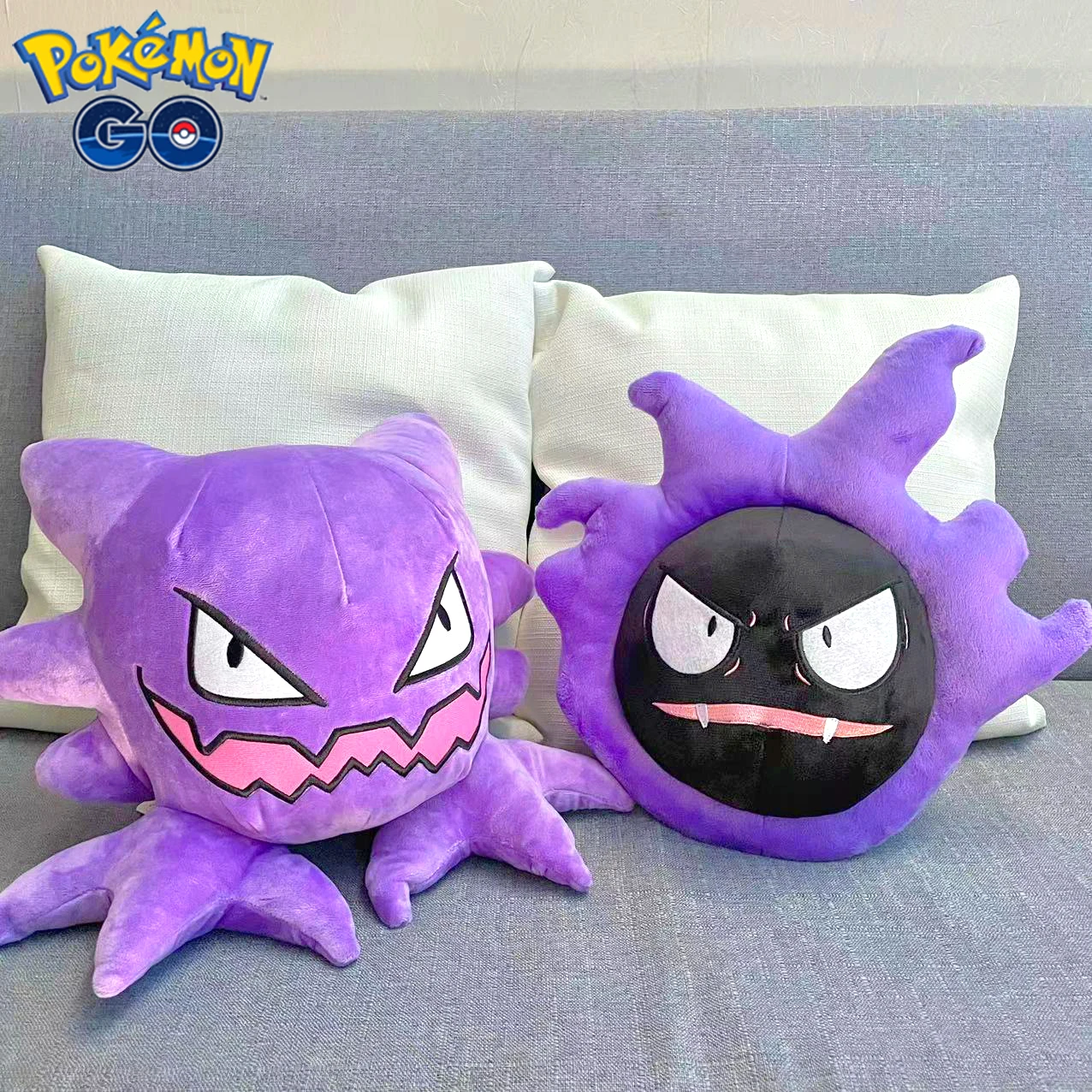 3 Arten Pokemon Gengar gaste Spinner Plüsch tier gefüllt Anime Kawaii Cartoon weiche Baumwolle Puppe Sofa Kissen Geburtstags geschenke Mädchen