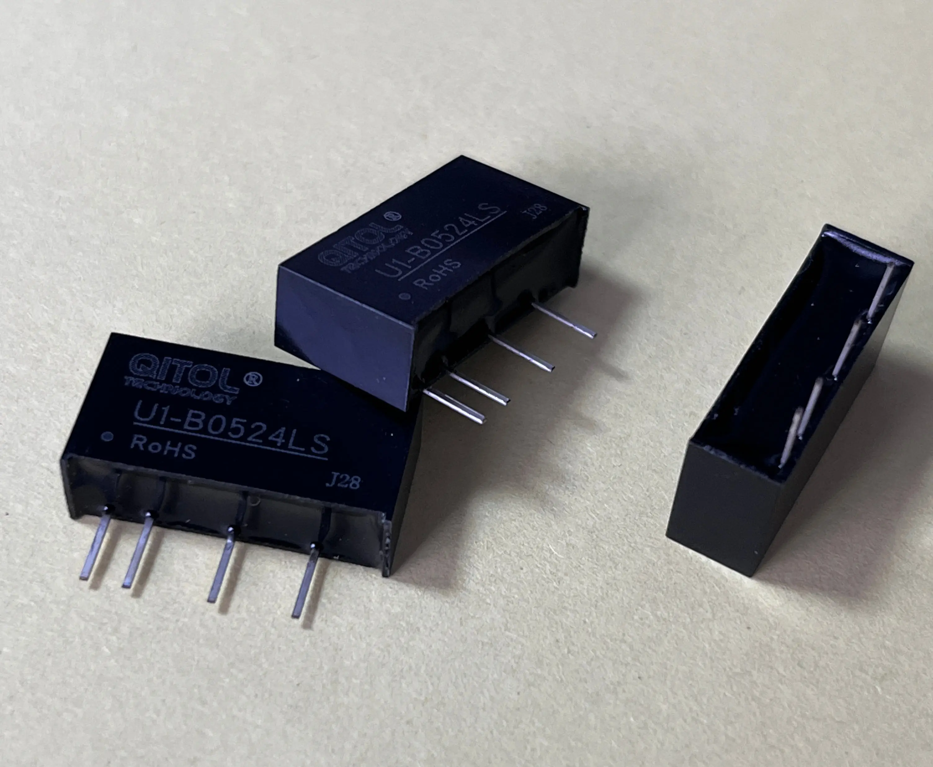 1W, U1-B0524LS-1WR3, Miniature DC-DC Power Converter, 5V to 24V DC, Step-Down Switching Disconnector Module,