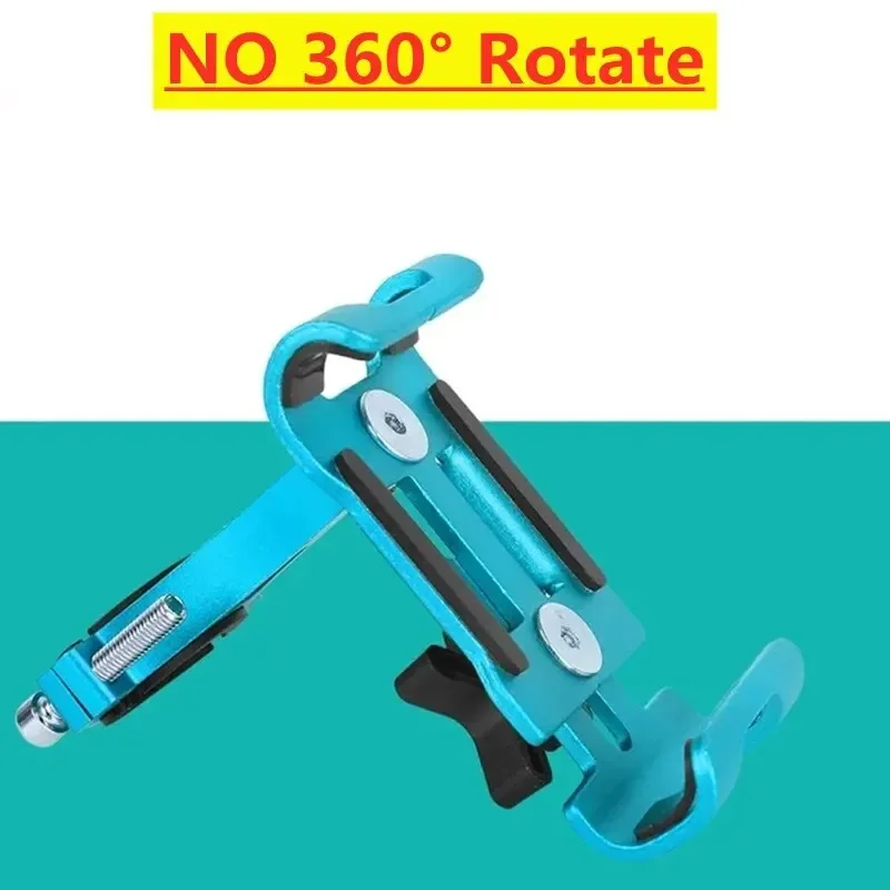 Metall Motorrad Fahrrad Telefon Halter Aluminium Legierung Anti-rutsch Halterung GPS Clip Universal Fahrrad Ständer Unterstützung für Alle Smartphones