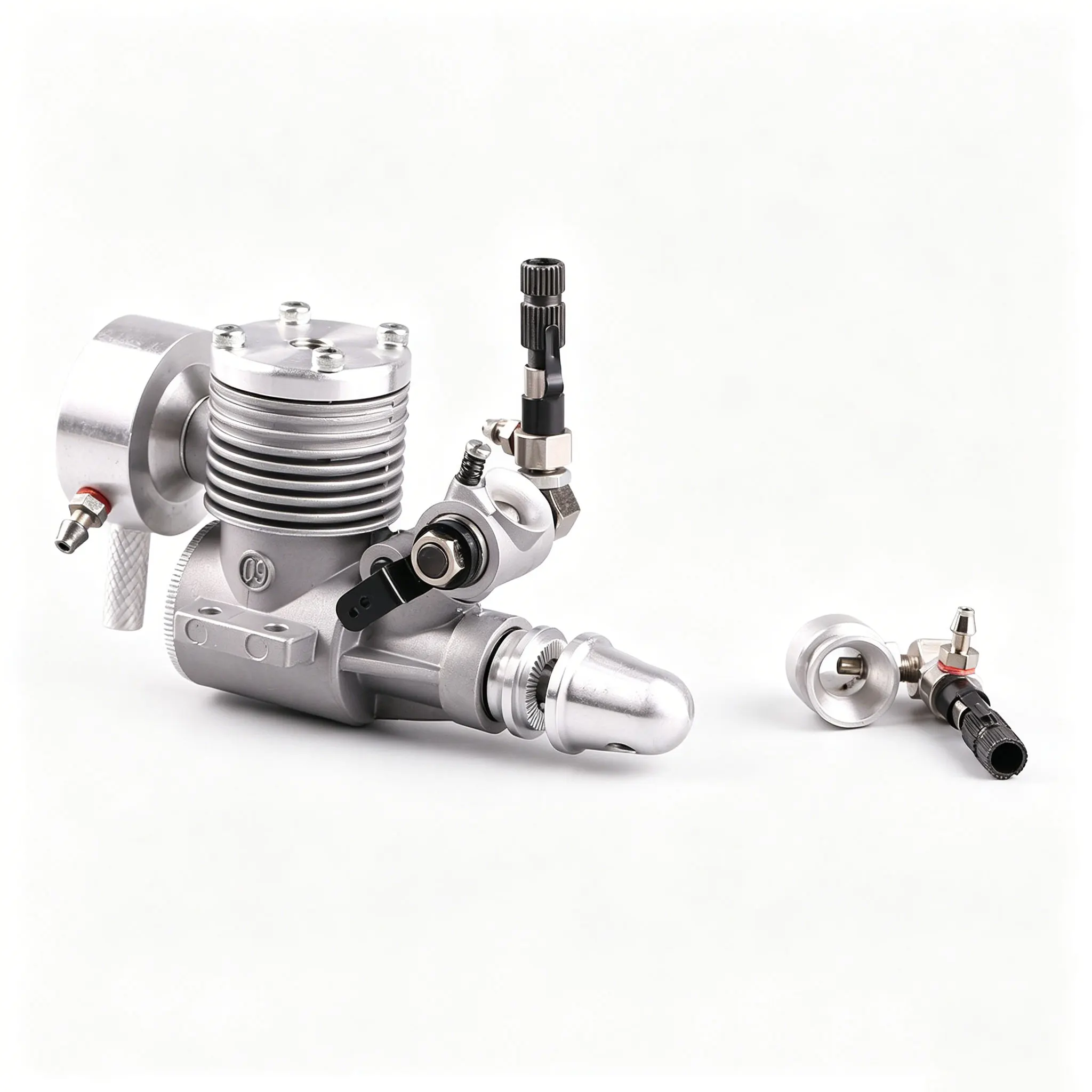 ASP Nitro Engine Original AP09A 09 Class 1.5CC 2 Stroke Mini For RC Fixed Wing Airplane DIY Hobby Aircraft Power Model
