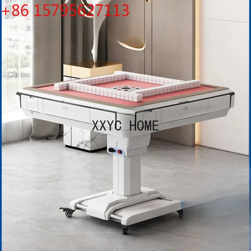 

Автоматический складной бесшумный стол для маджонга с функцией обогрева, двойного назначения: для маджонга и обеденный стол