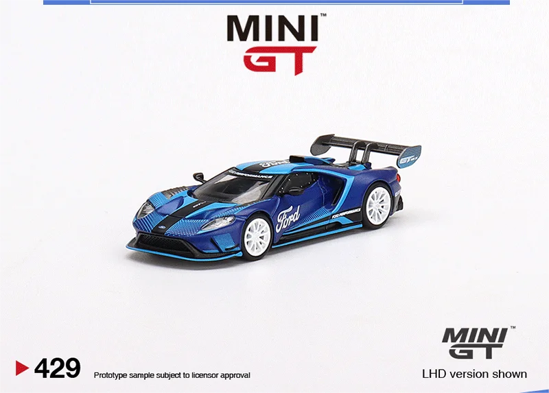 

TSM MINI GT 1:64 #429 Ford GT Mk Performance литая модель гоночного автомобиля, детские игрушки, подарок