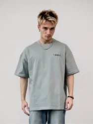 Heavyweight T-shirt Oversized High Quality Blank Streetwear Men Unisex Designer Sweatshirts Half Sleeved Top T-Shirts Tops