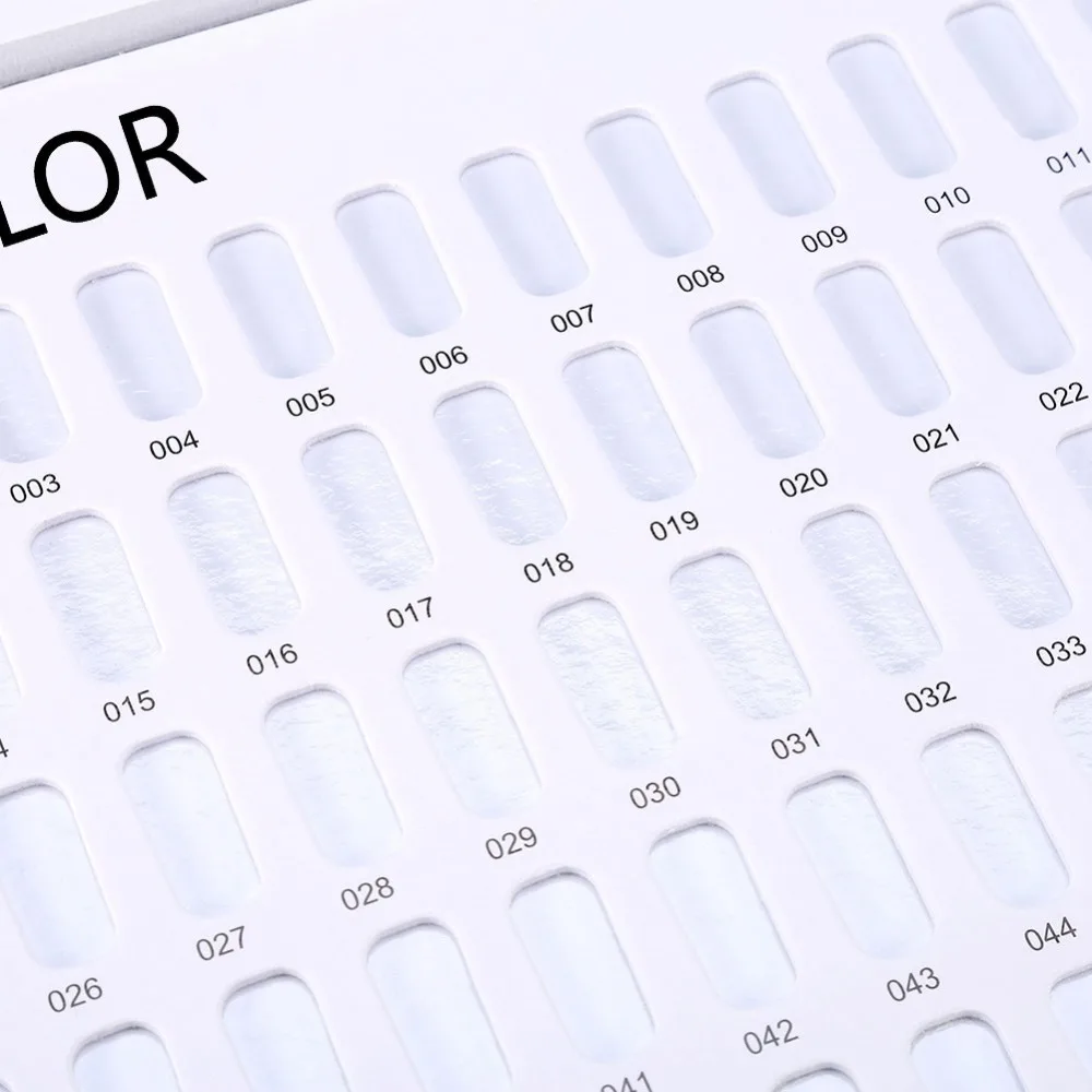 120 Colors Nail Color Display Book High Grade Striped Color Card Nail Polish Display Board Pattern Display
