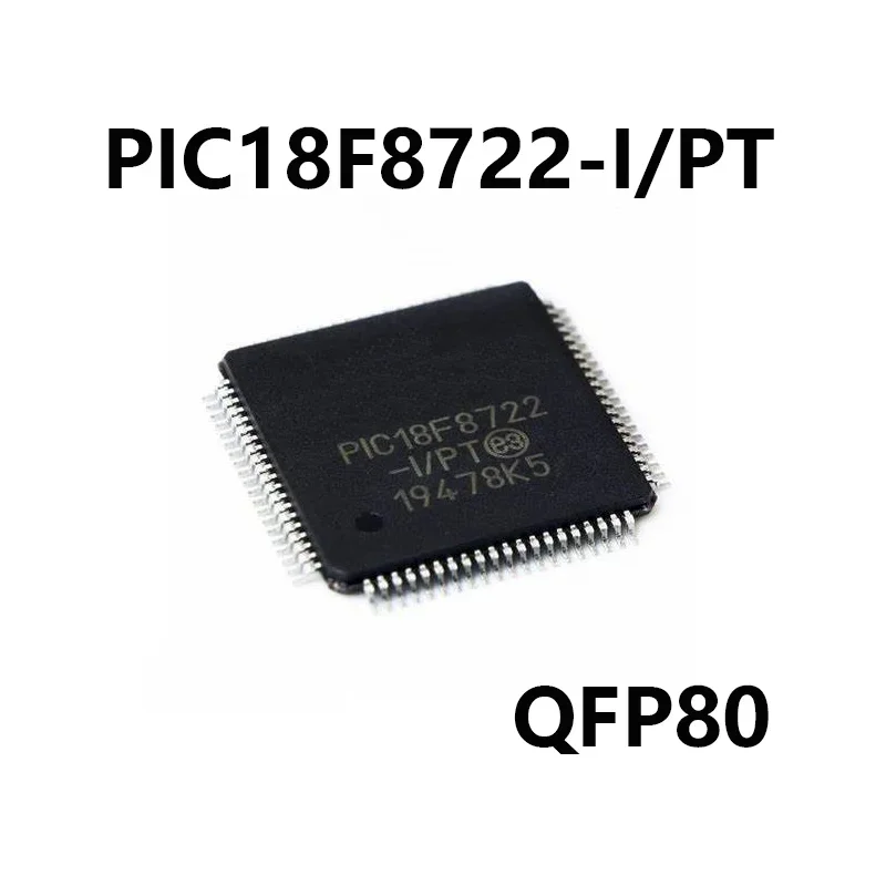 Free Shipping 1-10pcs/lots PIC18F8722-I/PT PIC18F8722 18F8722 QFP80 Quick delivery from spot