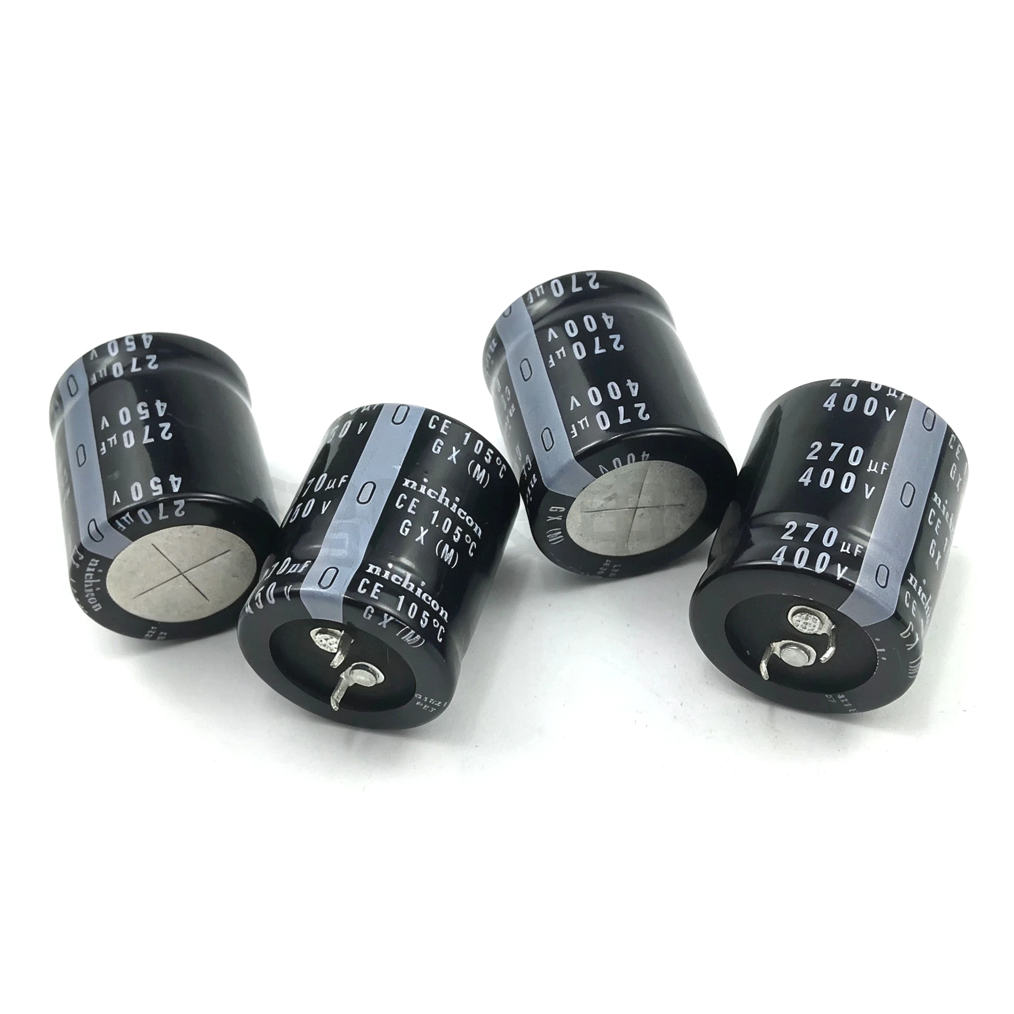 2pcs 400V 270uF 22x50 25x40 25x45 25x50 30x30 30x35 30x40 30x50 35x25 35x30 capacitor 450V 270uF Nichicon