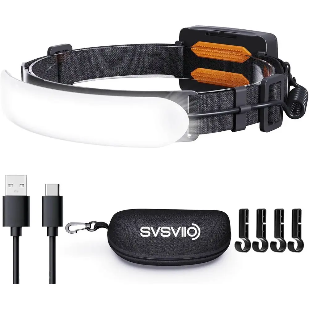 

7500mAh 1500 Lumen 230° Beam LED Rechargeable Lamp for Camping, Mechanics, and Hard Hat Use