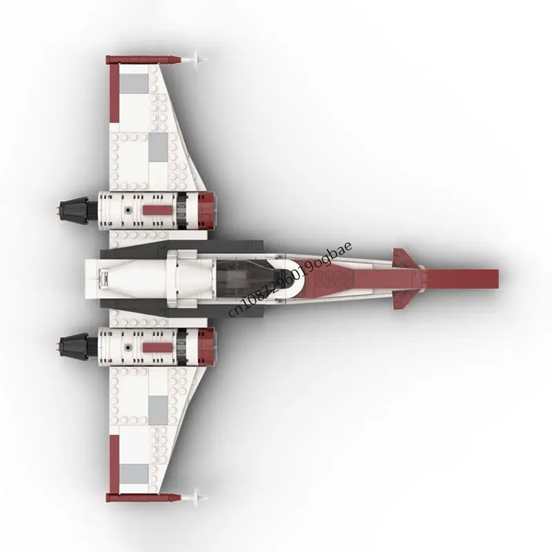 Nowy zestaw 435 elementów, słynny model myśliwca gwiazdowego Z-95 z filmu Star Wars, kreatywne pomysły DIY, zabawka dla dzieci, prezent urodzinowy, świąteczny, puzzle na zamówienie.