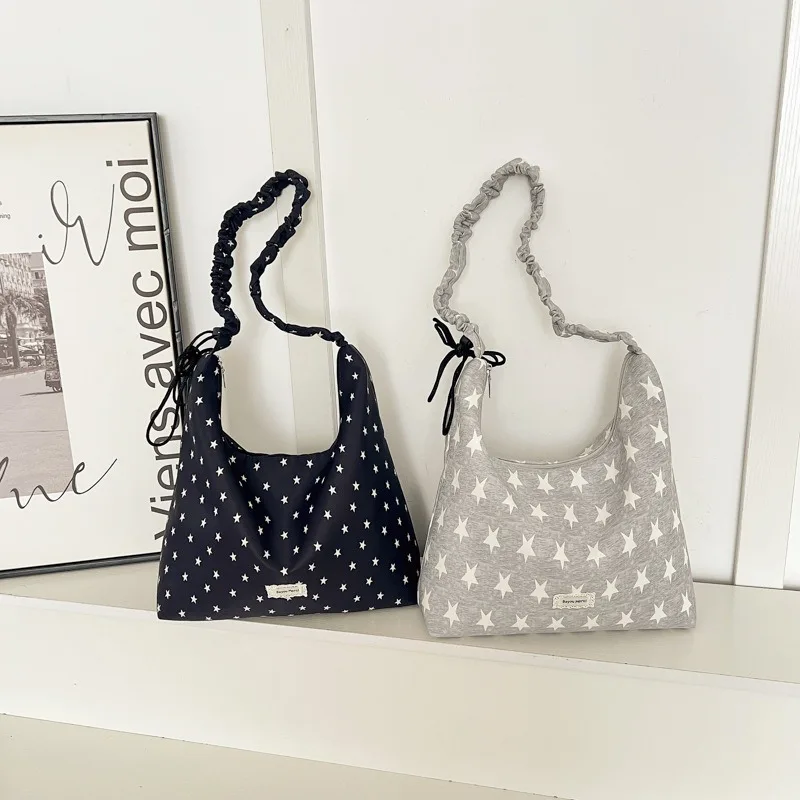 Neue Tasche, modisch und schlicht, lässige Canvas-Tasche, große Kapazität, Umhängetasche, Studententasche, vielseitige Stofftasche