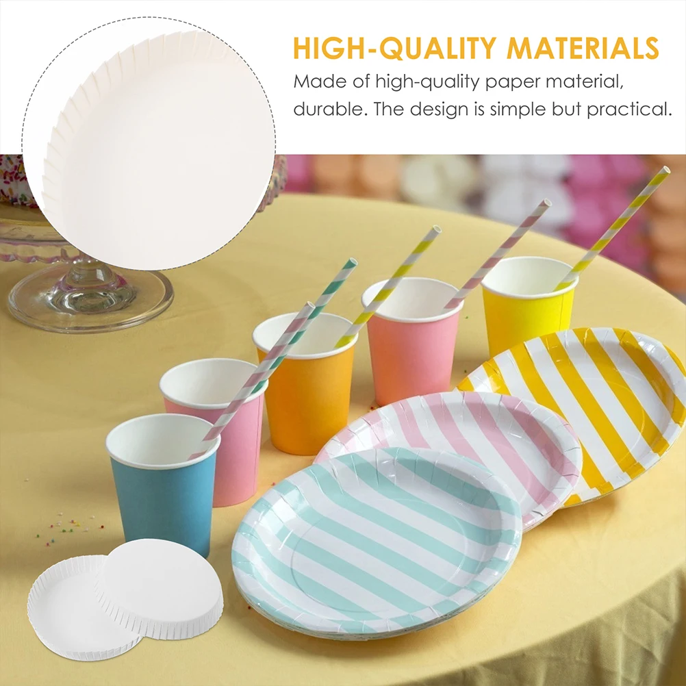 

100pcs Disposable Cup Lids 65mm for Hotel KTV Bar Restaurant Hot Cold Beverage Covers Stackable Disposable Cup Covers Compact