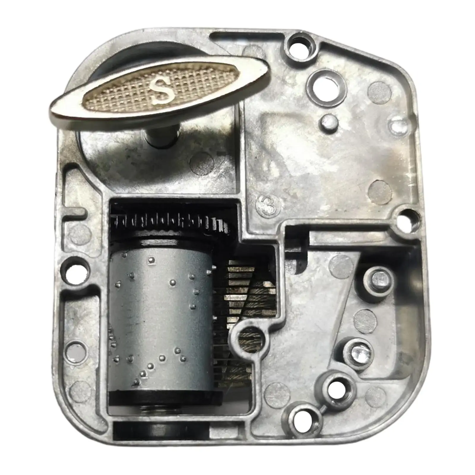 Mechanical DIY Windup Music Box Movement Hand Crank Portable Mini Mechanism for Custom Birthday Gift Box