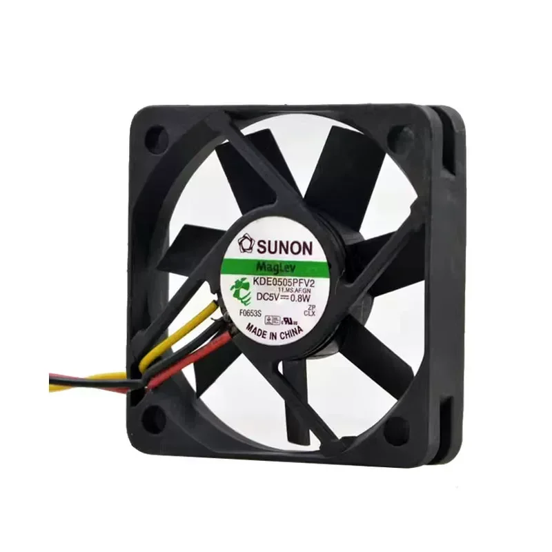 for SUNON 5cm KDE0505PFV2 5V 0.8W 5010 Ultra-Thin Silent Graphics Card Cooling Fan