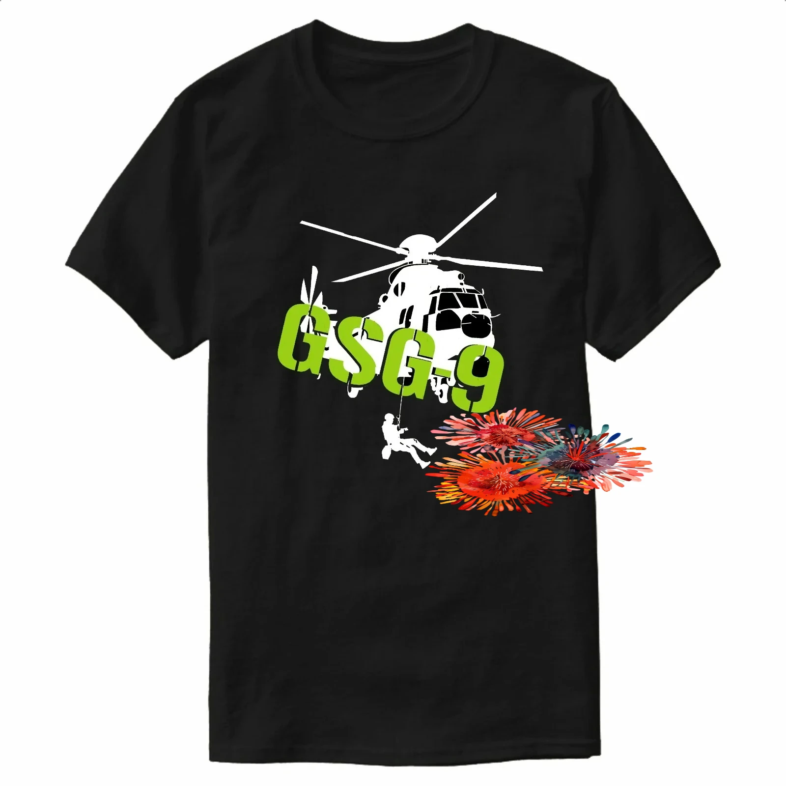 Counterterrorism GSG9 Anti-terrorism Elite Forces T-Shirt 100% Cotton O-Neck Short Sleeve Casual Mens T-shirt Size S-3XL