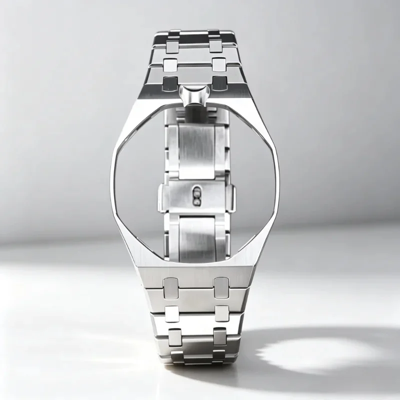 For Swatch X AP Royal Pop Pocket Changer To Wristwatch Personalized Accessories Stainless Steel Watch Case And Strap Mod Kit