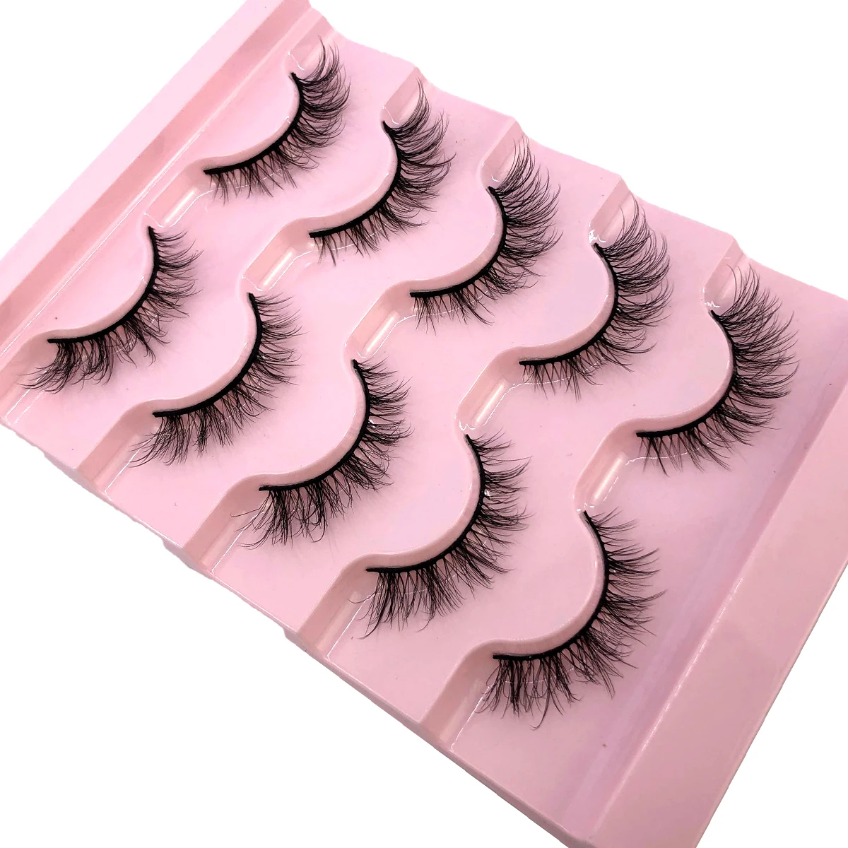 5 Pairs 3D Eyelashes Natural ThickFalse Eyelashes Fake Lashes Makeup Extension Eyelashes cilios maquiagem