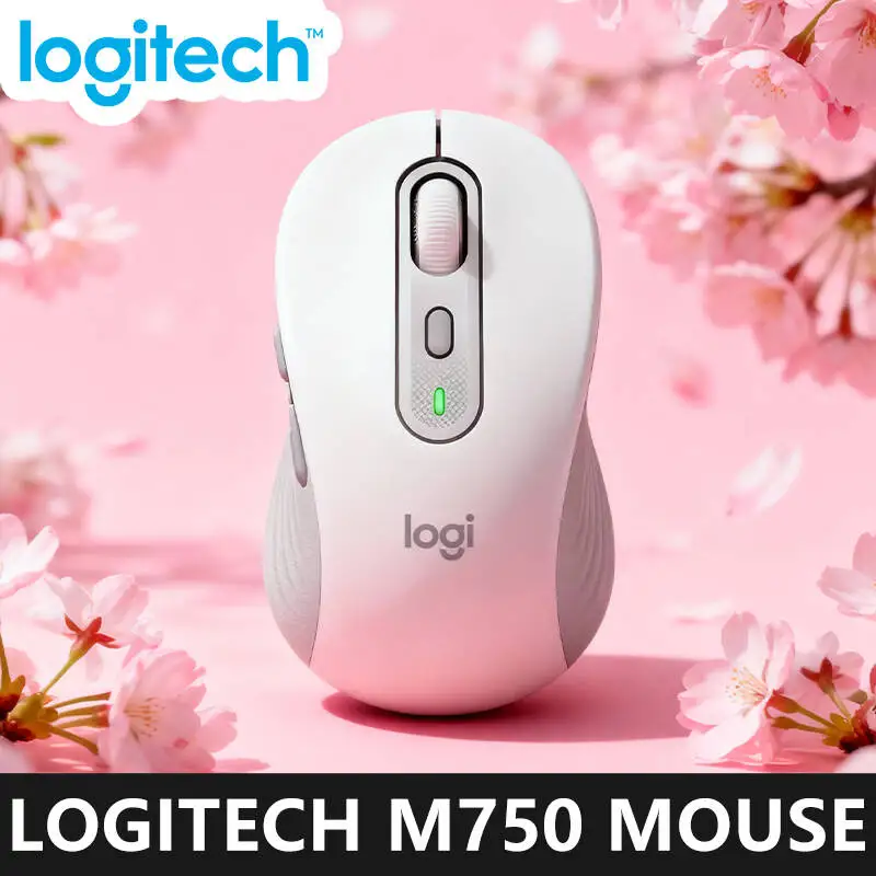 

Logitech M750 Wireless Mouse, 3-Device Pairing, Silent Clicks, Logitech Flow, 24-Month Battery, Ergonomic, MX Anywhere 3S