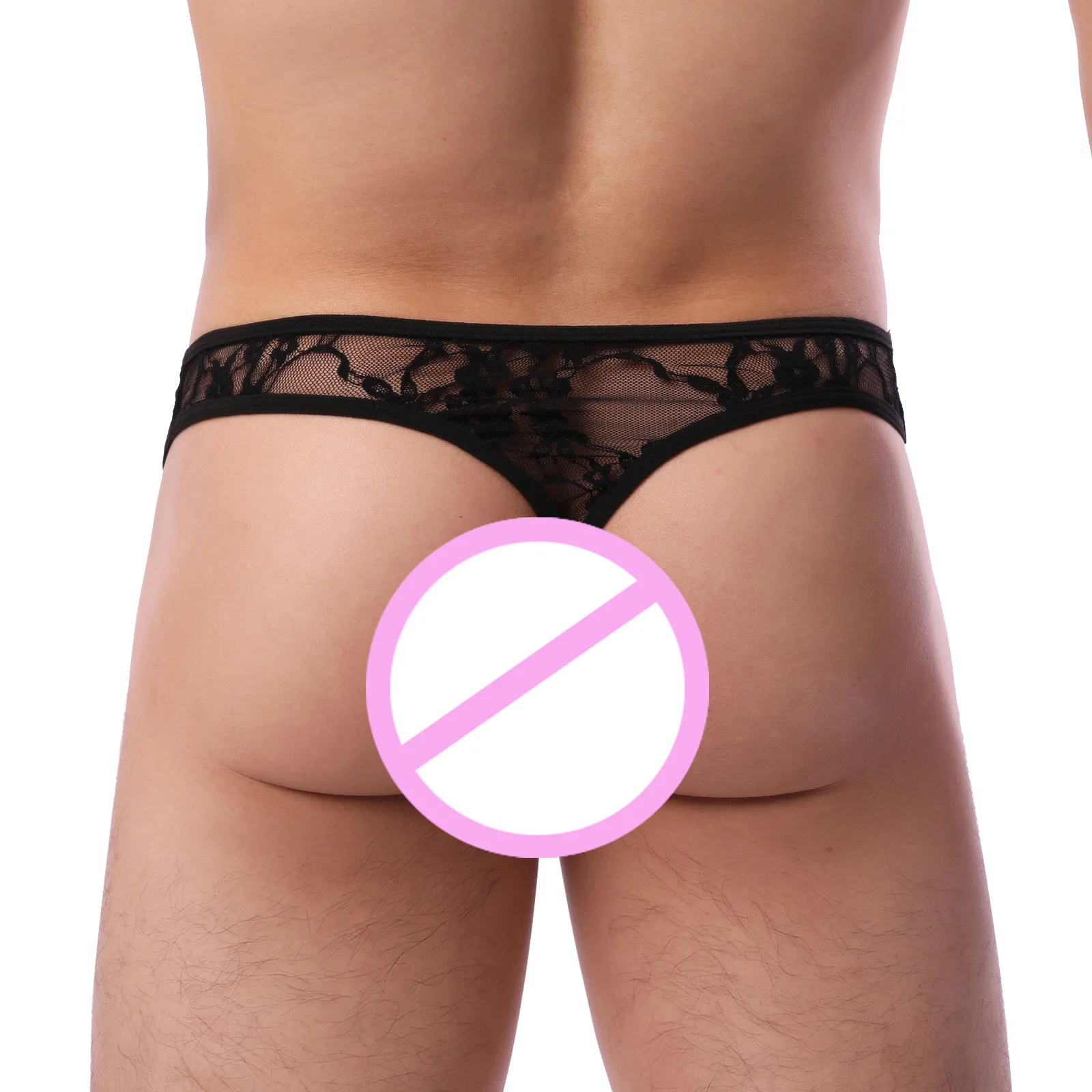 

Сексуальное кружевное нижнее белье: стринги с высокой посадкой, ультратонкие, с бантом, прозрачные, с вырезами, мини-трусы для мужчин