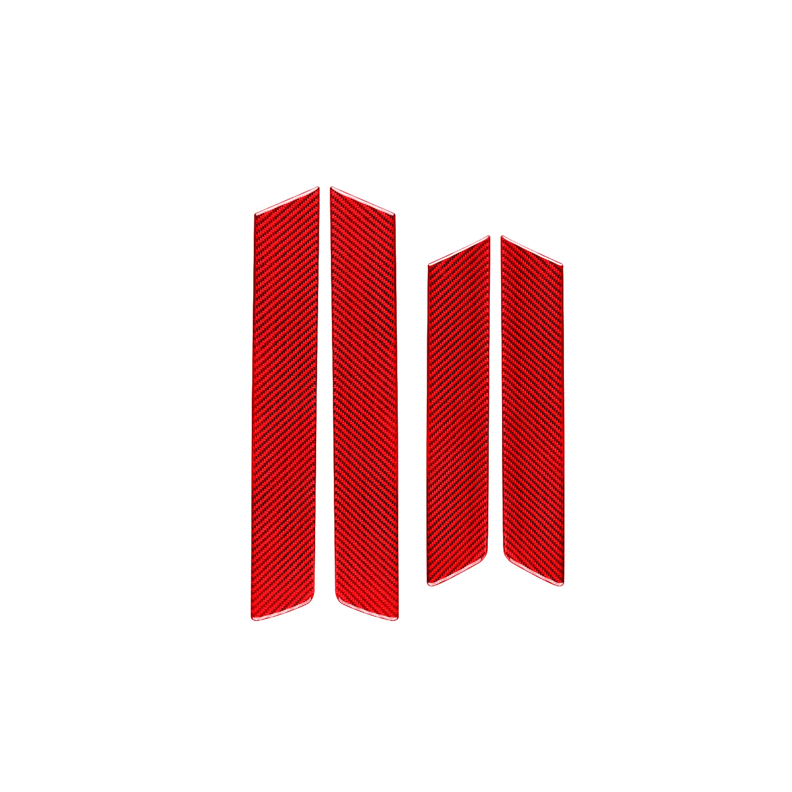 

Car Interior Carbon Fiber Stickers, Compatible with Honda CR-V 2007-2011 Interior Door Panel Stickers, Real Carbon Fiber Sticker