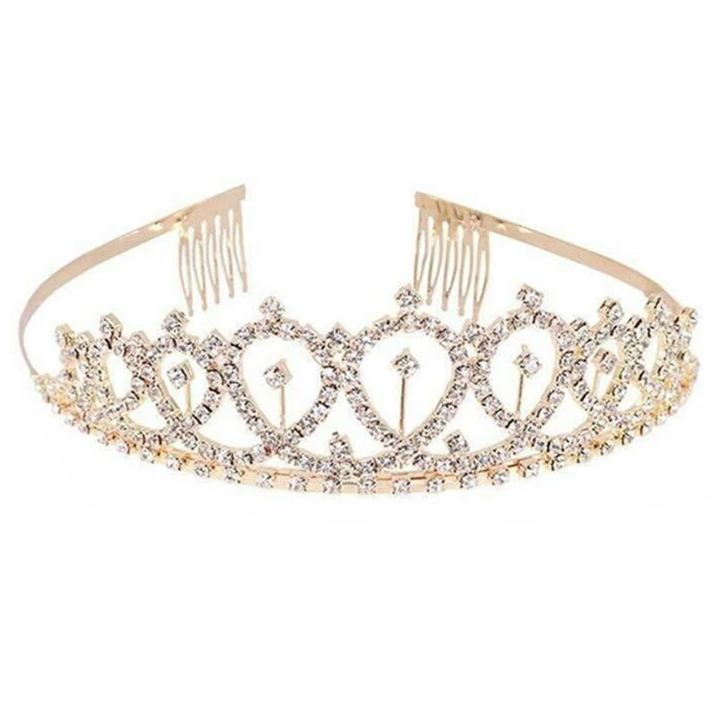 652F 誕生日ティアラと王冠 女性用 誕生日サッシュ 女の子用 誕生日装飾