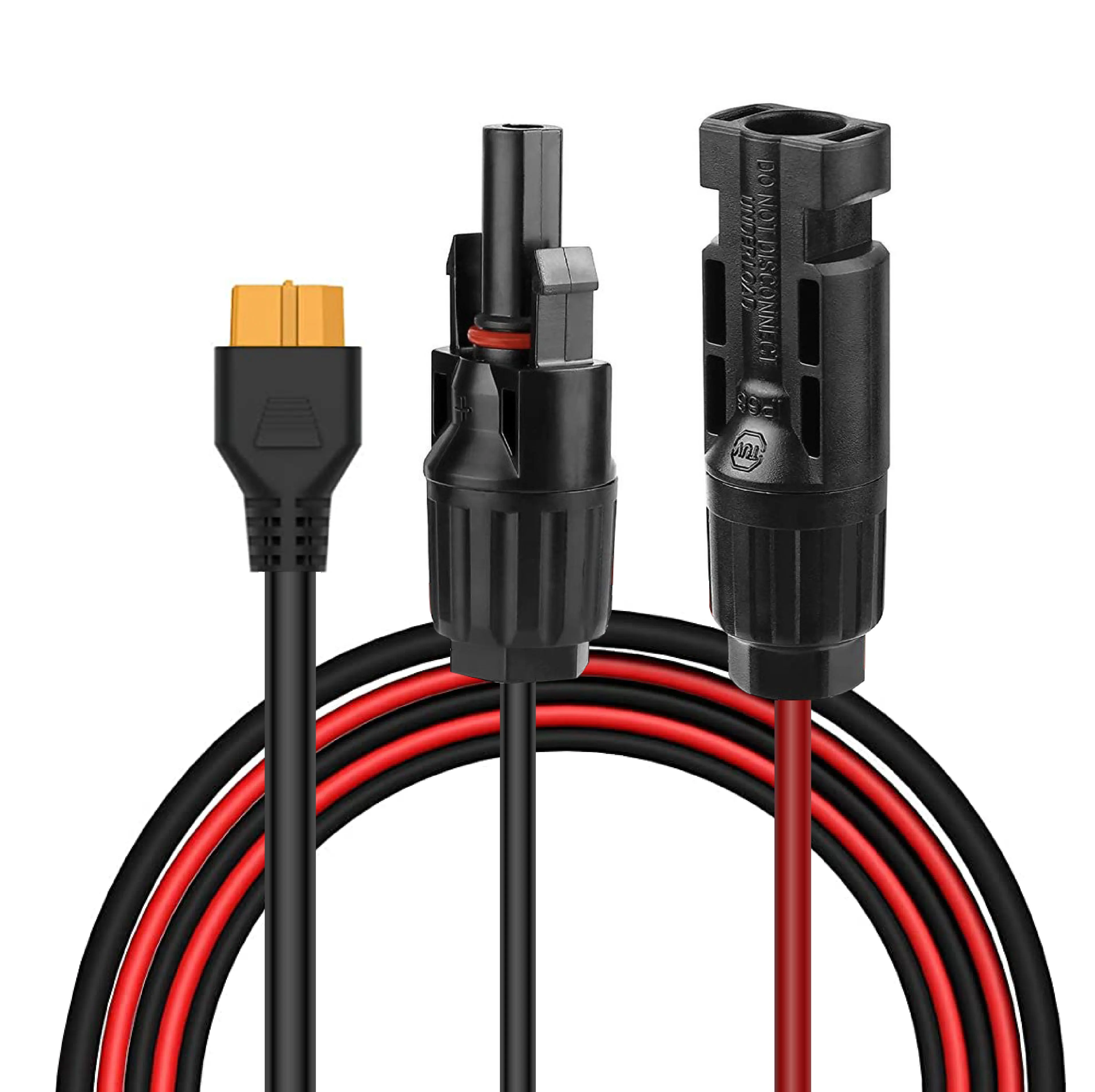 

Solar Panel to XT60 Adapter Cable Compatible with M C 4 Connector, DC XT60 input Solar Generator Portable Power Station 1.8M