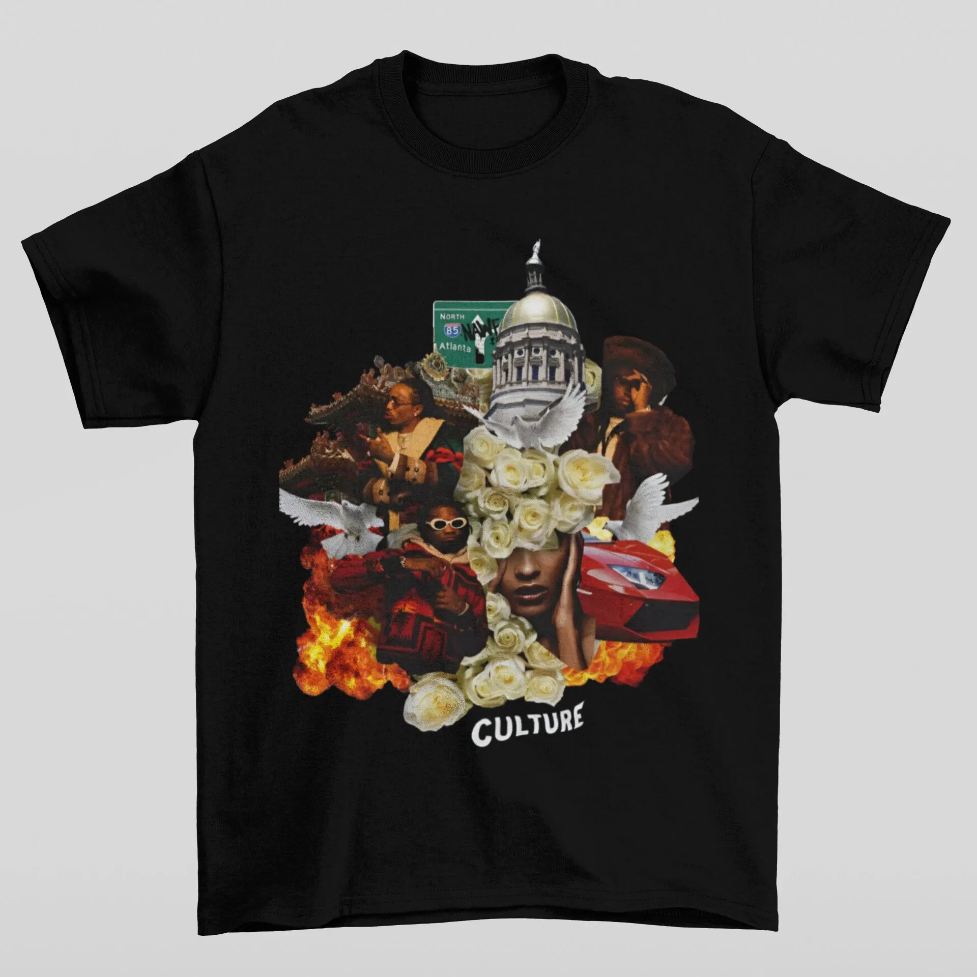 Migos Shirt Migos Culture Shirt Migos Vintage T-shirt