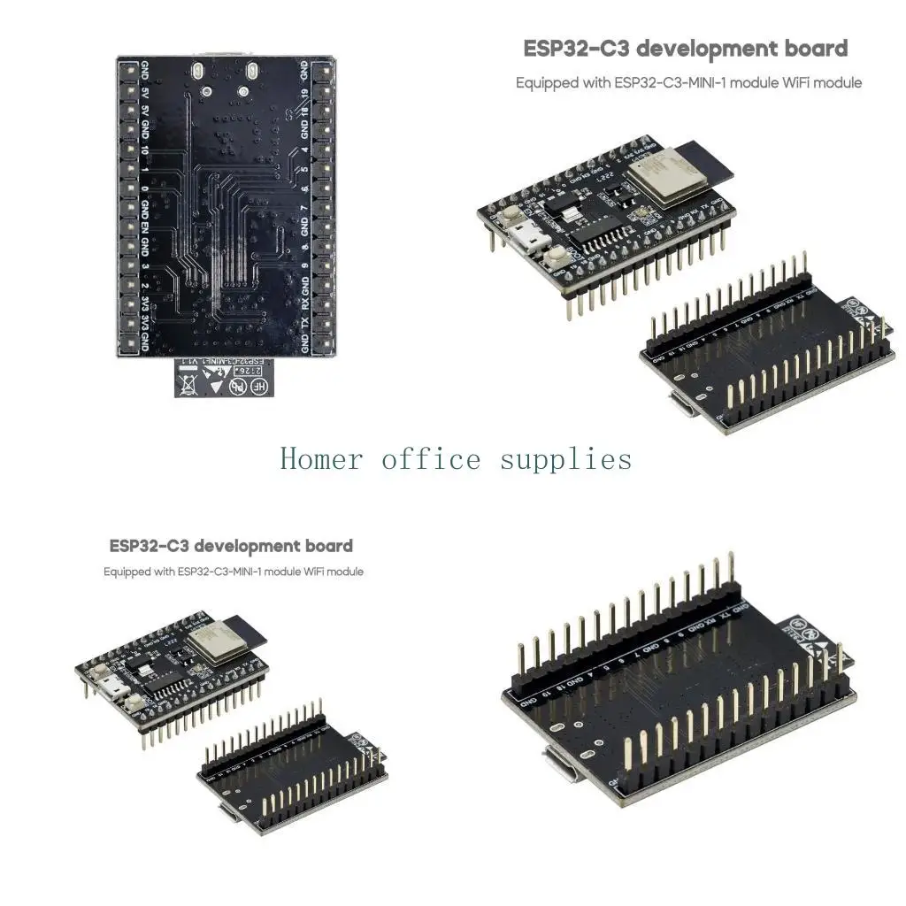 

K43B ESP32-C3 WiFi+Bluetooth 5.0 Development Board Board ESP32-C3-MINI-1 Module
