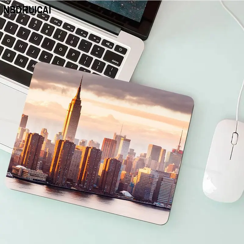 New York City Anti-Slip Table Mat Student Mousepad Computer Keyboard Pad Games Pad Desk Mat For PC Desk Pad