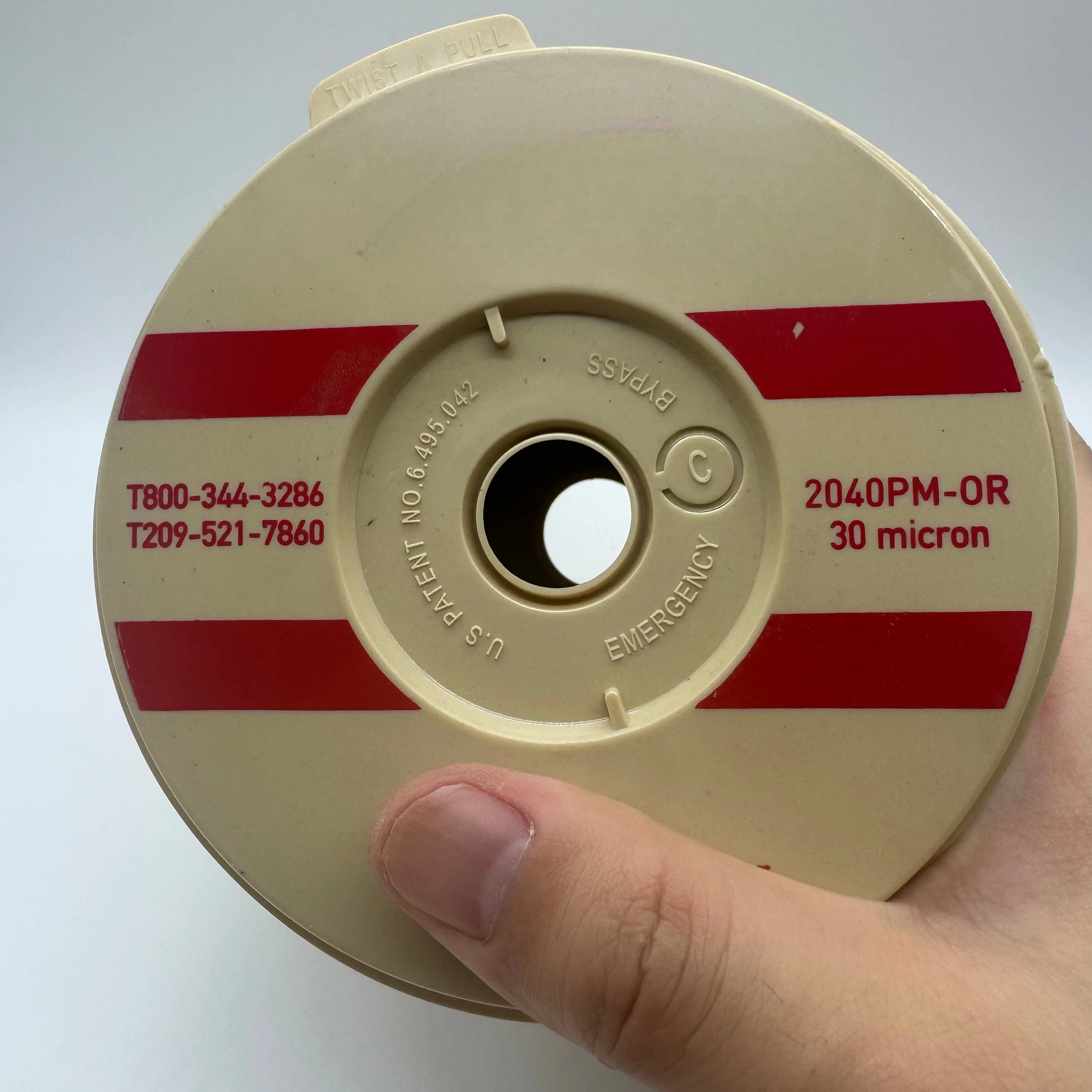 Filtro de Combustible 2040PM P 552040, Filtro Separador de Agua y Combustible para Camiones y Barcos 900FG 900FH, 30 micras