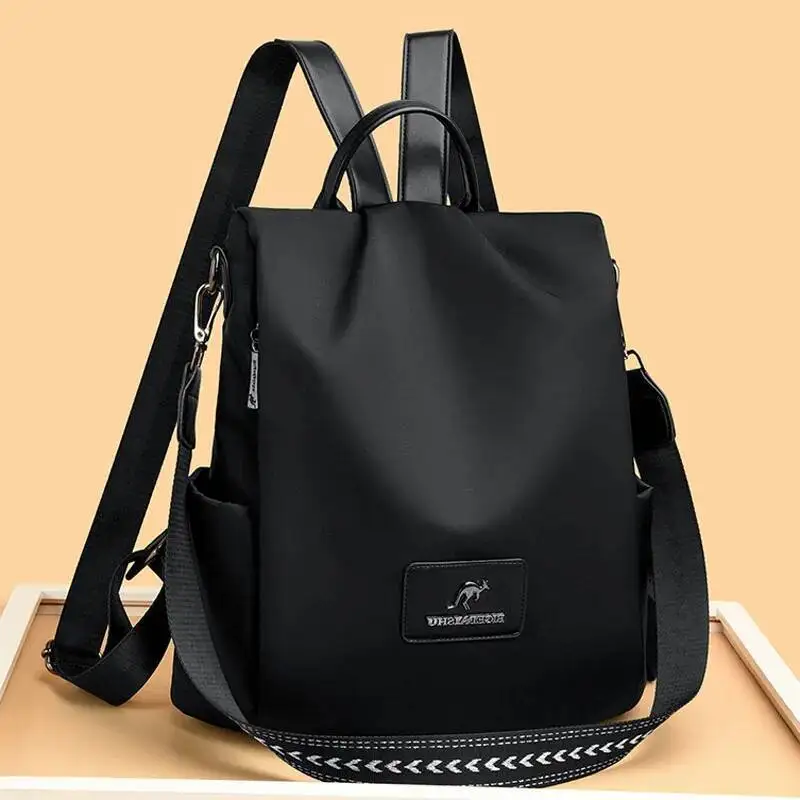 2024 New Oxford Fabric Anti Theft Backpack Women Fashion Casual Travel Large Capacity Daypack